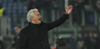 Mourinho “Roma a -4 dalla Champions, ma deve fare di più”