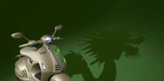 Vespa incarna la potenza del drago
