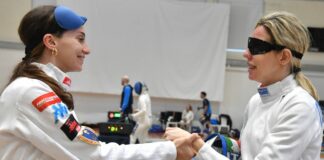 Spada olimpica e non vedenti, allenamento congiunto a Tirrenia