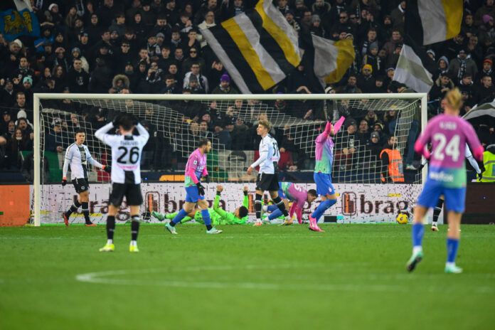 Italian soccer Serie A match - Udinese Calcio vs AC Milan