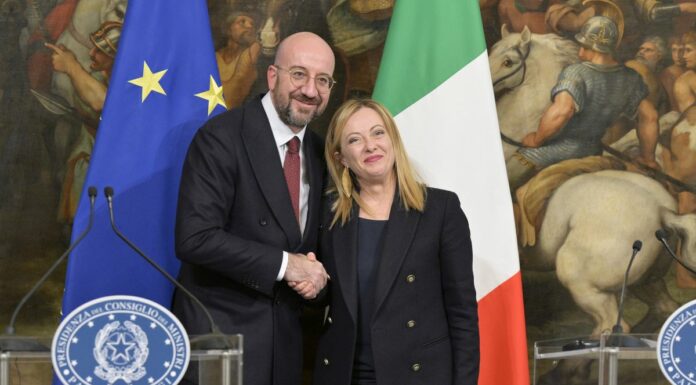 Telefonata Meloni-Michel in vista del Consiglio Ue dell’1 febbraio