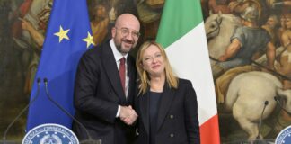 Telefonata Meloni-Michel in vista del Consiglio Ue dell’1 febbraio
