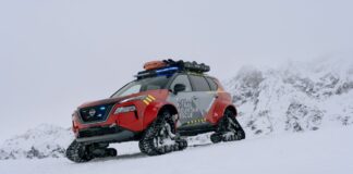 Nissan X-Trail Mountain Rescue, ideale per il soccorso in montagna