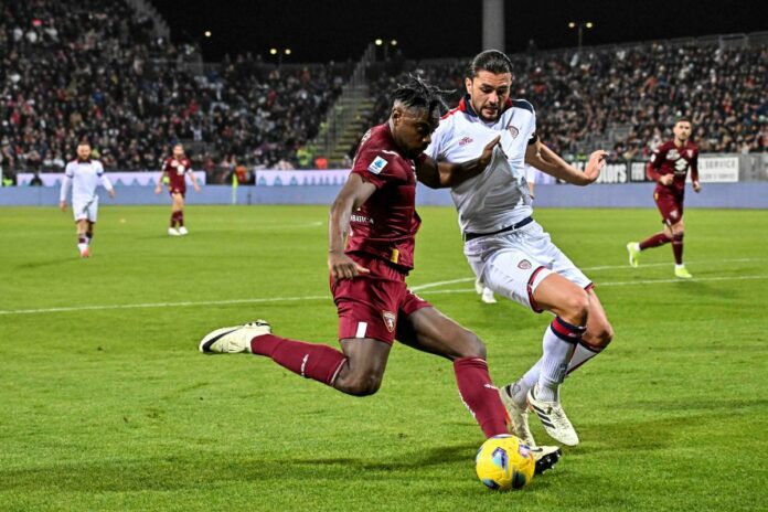 Italian soccer Serie A match - Cagliari Calcio vs Torino FC