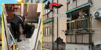 Esplode bombola del gas in casa, salvi 38enne ed i suoi tre bimbi a Catania