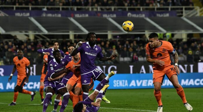 L’Inter vince a Firenze e torna in vetta alla Serie A