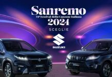 Suzuki brilla tra le stelle del 74^ Festival di Sanremo