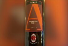 Scaroni omaggia Sinner con Magnum Amarone Aneri del Milan