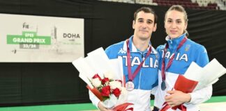 Rizzi e Vismara d’argento nel Gp Doha di spada