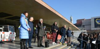 Presidente Consiglio Damiano accoglie studenti in visita da Portogruaro