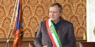 Il sindaco Brugnaro a Ca’ Corner per l’inaugurazione della mostra sulla Shoah