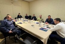 Salvini incontra i sindacati a Cagliari dopo incidente al Porto Canale