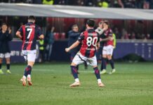 Il Bologna torna alla vittoria, 4-2 al Sassuolo
