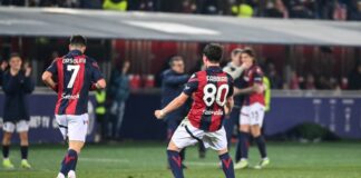Il Bologna torna alla vittoria, 4-2 al Sassuolo
