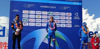 Due medaglie azzurre nel World Triathlon Winter Cup Harbin