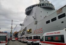 Nave Vulcano, Regione Liguria impegnata nelle operazioni di accoglienza