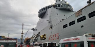 Nave Vulcano, Regione Liguria impegnata nelle operazioni di accoglienza