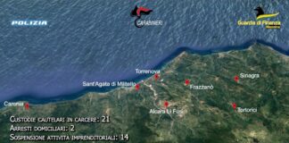 Mafia, blitz contro clan dei Nebrodi. 37 misure cautelari