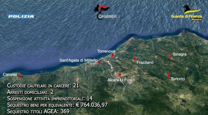 Mafia, blitz contro clan dei Nebrodi. 37 misure cautelari