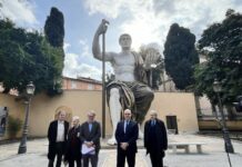 Il Colosso di Costantino torna nel giardino dei Musei Capitolini