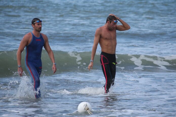 LEN European Aquatics in Rome 2022 in Foro Italico, Open Water MIXED - 5 KM Final in Swimming Championship