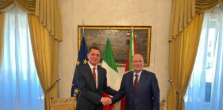 Schifani riceve a Palazzo d’Orlèans il neo console di Tunisia a Palermo