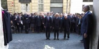 Tre nuove “Pietre d’inciampo” davanti alla Questura di Roma