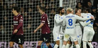 Empoli passa 3-1 a Salerno, vittoria da ex per Nicola