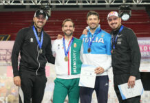 Cdm sciabola, a Tbilisi brilla il bronzo di Luigi Samele