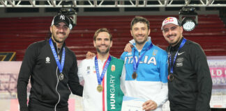 Cdm sciabola, a Tbilisi brilla il bronzo di Luigi Samele