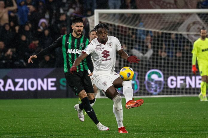Italian soccer Serie A match - US Sassuolo vs Torino FC