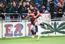 Tutto facile per il Bologna, 4-0 al Lecce