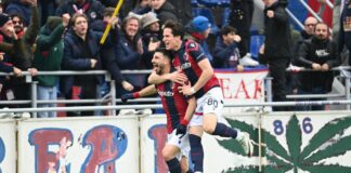 Tutto facile per il Bologna, 4-0 al Lecce