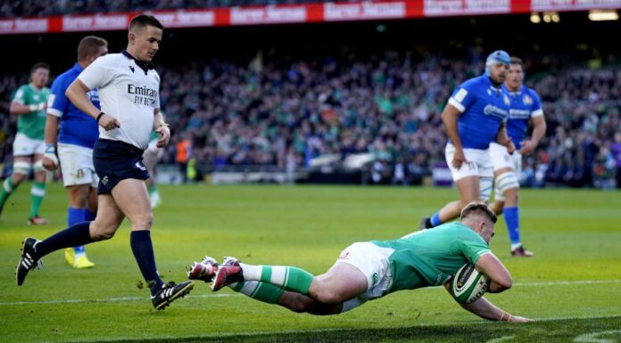 Sei Nazioni, l’Italrugby cade a Dublino. L’Irlanda vince 36-0