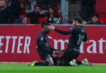 Il Milan piega 1-0 il Napoli, decisivo Theo Hernandez