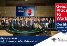 Toyota Financial Services è un Great Place to Work