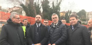 Campania, sopralluogo Ferrante lungo la Statale SS369 “Appulo Fortorina”