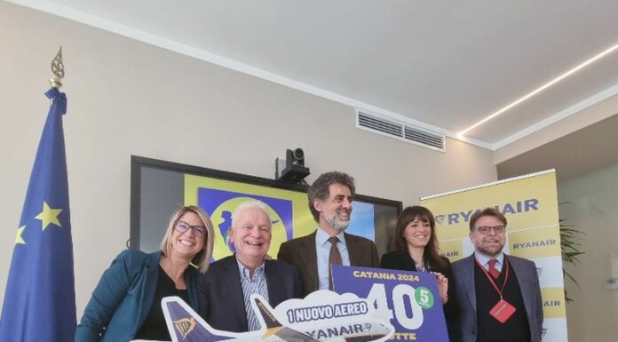 Ryanair, 650 voli e un aereo in più per operativo estivo su Catania