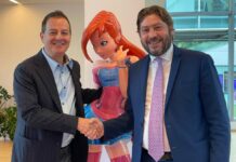 San Marino, il Segretario di Stato Pedini Amati in visita a Rainbow