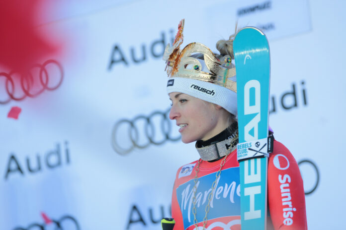 Lara Gut-behrami Is The New Queen Of The Ladies Alpine Ski World Cup In Kronplatz - 30 Jan 2024