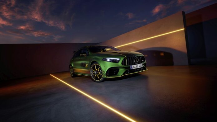 Mercedes-AMG A 45 S 4MATIC+ als Sondermodell „Limited Edition“ ab sofort bestellbarMercedes-AMG A 45 S 4MATIC+ can now be ordered as a special “Limited Edition” model