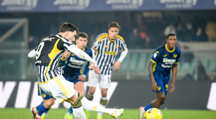 La Juventus rimonta due volte ma non vince, 2-2 a Verona