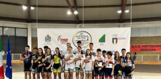 Pattinaggio, a Varani e Paluzzi primi titoli Assoluti indoor Pescara