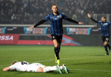 L’Atalanta travolge e inguaia il Sassuolo, 3-0 a Bergamo