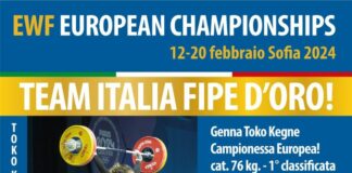 Pesi, Genna Toko campionessa d’Europa nei 76 kg