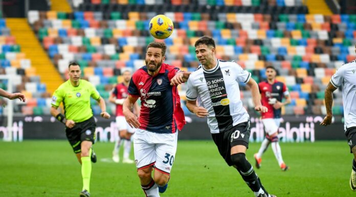 Udinese-Cagliari 1-1, Gaetano risponde a Zemura