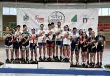 Pattinaggio, cala sipario su Assoluti corsa indoor di Pescara
