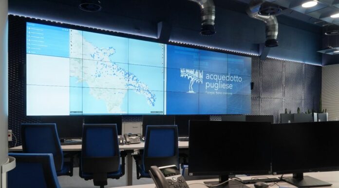 Nasce la Control Room di AQP, si prende cura dell’acqua pubblica