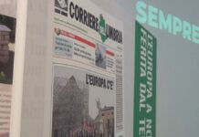 Il Corriere dell’Umbria celebra 40 anni con una mostra a Bruxelles
