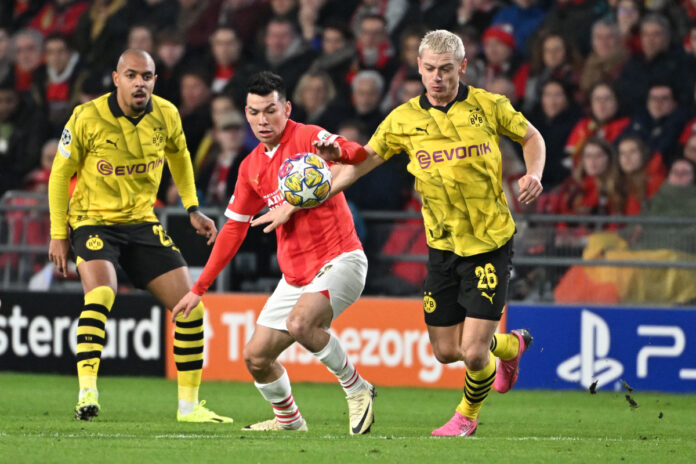 240220 UEFA CL Round of 16 PSV Eindhoven - Borussia Dortmund